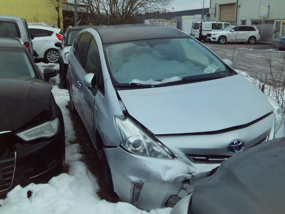 Toyota Prius +7 2012-2020 (Type III) (stasjonsvogn) (stasjonsvogn), Motorkode: 2ZR-FXE, Girkassekode: 