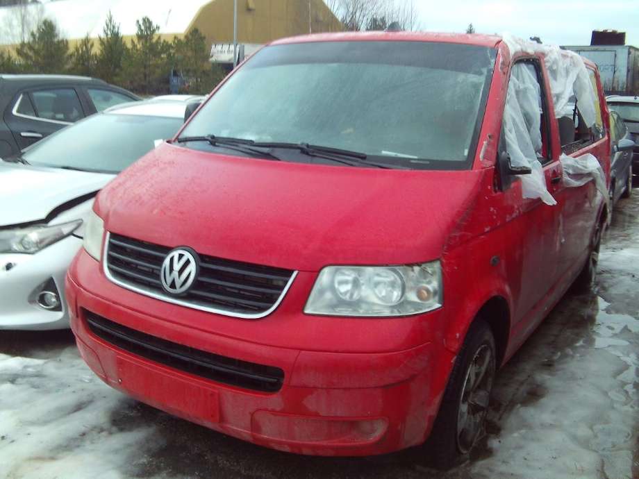 VW Transporter / Caravelle 2003-2009 (Fase 1) (T5) (T5), Motorkode: AXD, Girkassekode: 