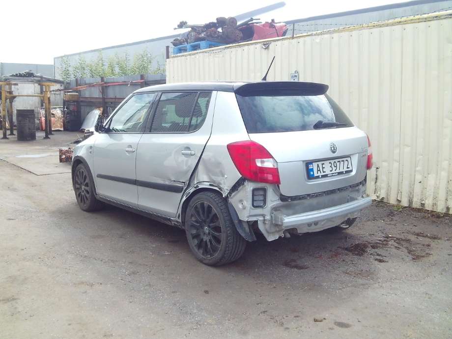 Škoda Fabia 2010-2014 (Type II, Fase 2) , Motorkode: CGP, Girkassekode: