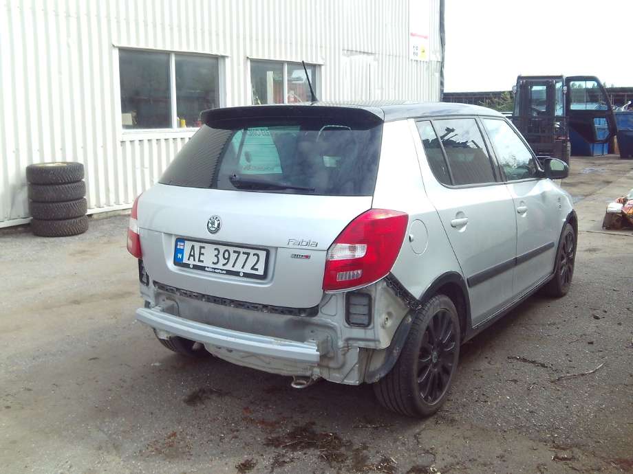 Škoda Fabia 2010-2014 (Type II, Fase 2) , Motorkode: CGP, Girkassekode: