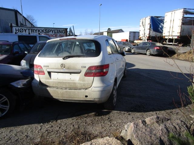 Mercedes B-Klasse 2008-2011 (Fase 2) (W245) (W245), Motorkode: 640940, Girkassekode: 