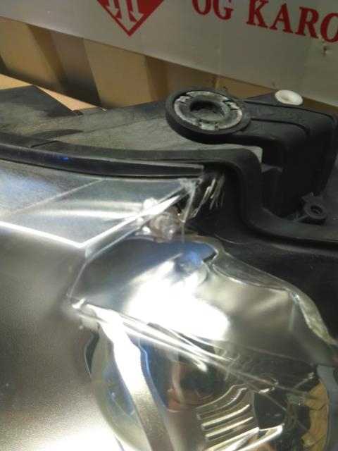 Frontlykt venstre halogen til VW Touran 2007-2010 (Type I, Fase 2)  