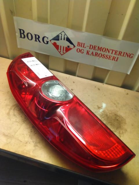 Baklykt høyre til Fiat Doblo, 2010-->> (Type II)  