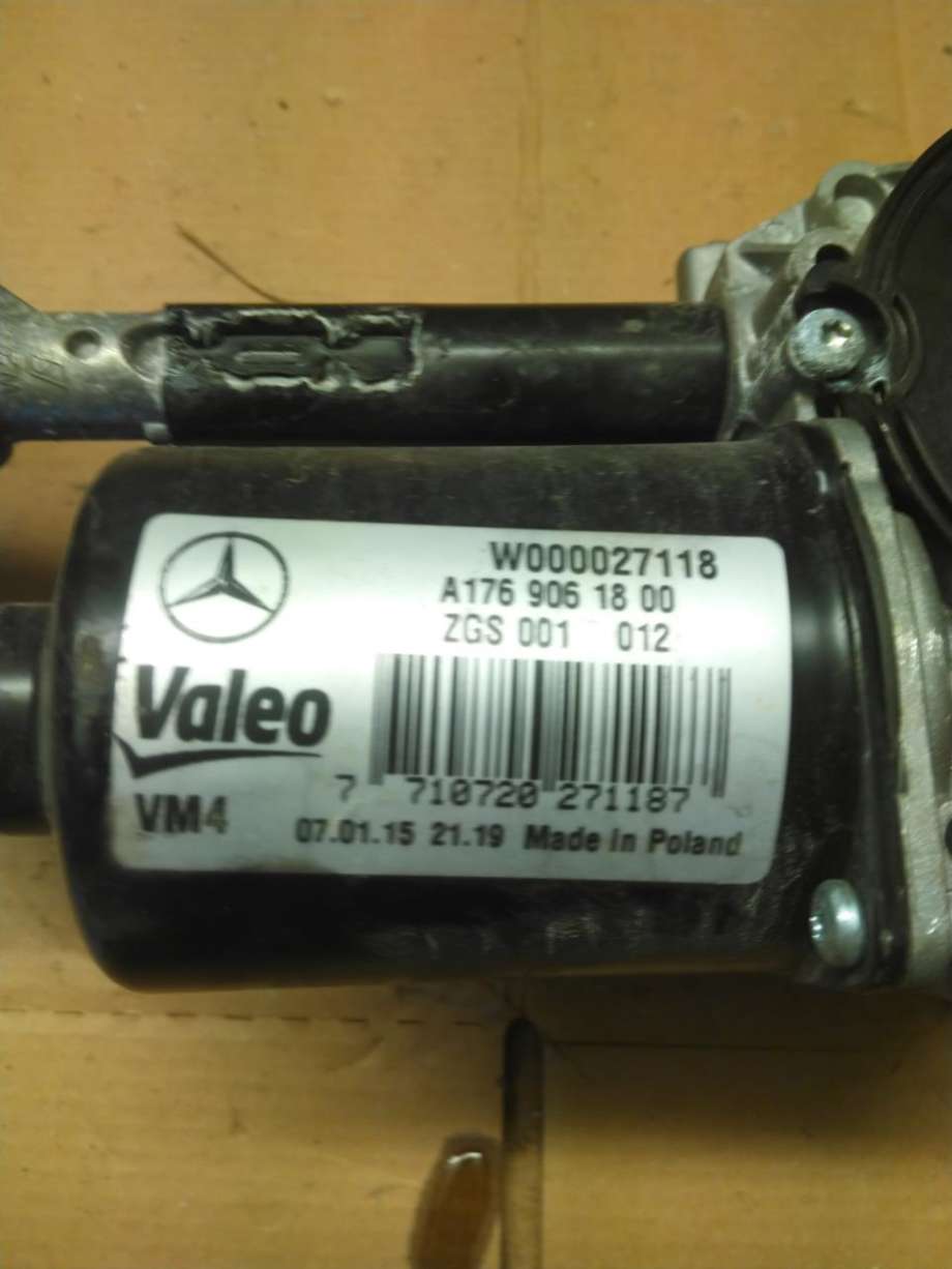 Viskermotor frontrute komplett m/overføring til Mercedes A-Klasse 2012-2018 (W176) (W176)