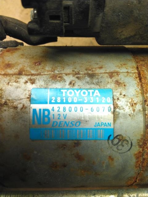 Starter diesel til Toyota Verso-S 2011-2015 (COMBI) (COMBI) 