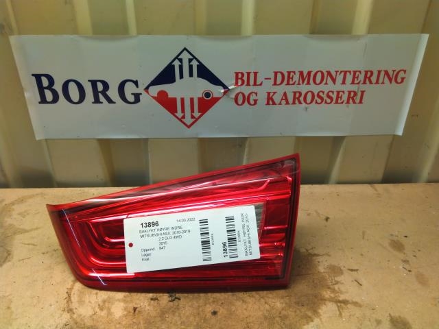 Baklykt høyre indre til Mitsubishi ASX, 2010-2019  (8336A086)