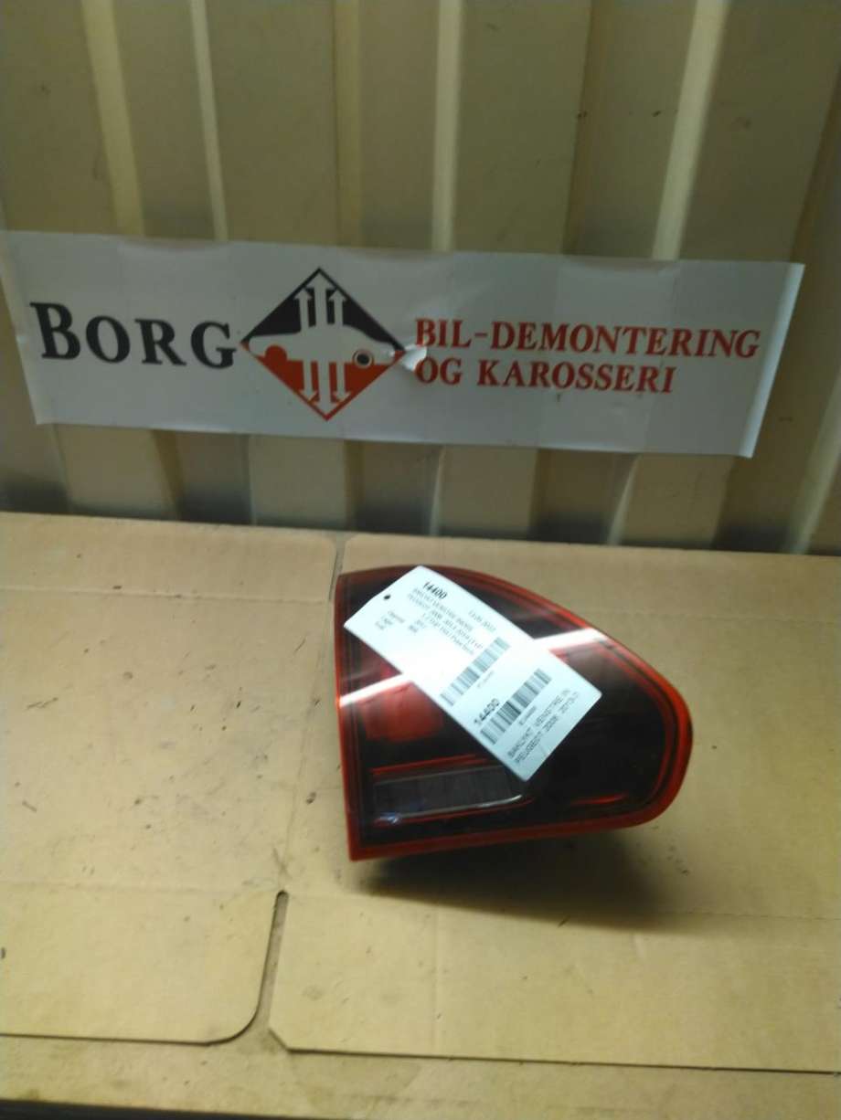 Baklykt venstre indre til Peugeot 2008, 2013-2019 (Type I)  (98 147 584 80)