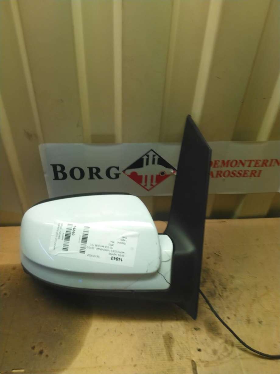 Speil høyre til Mercedes Vito/Viano, 2010-2014 (Fase 2) (W639) (W639) (A 639 810 09 19)