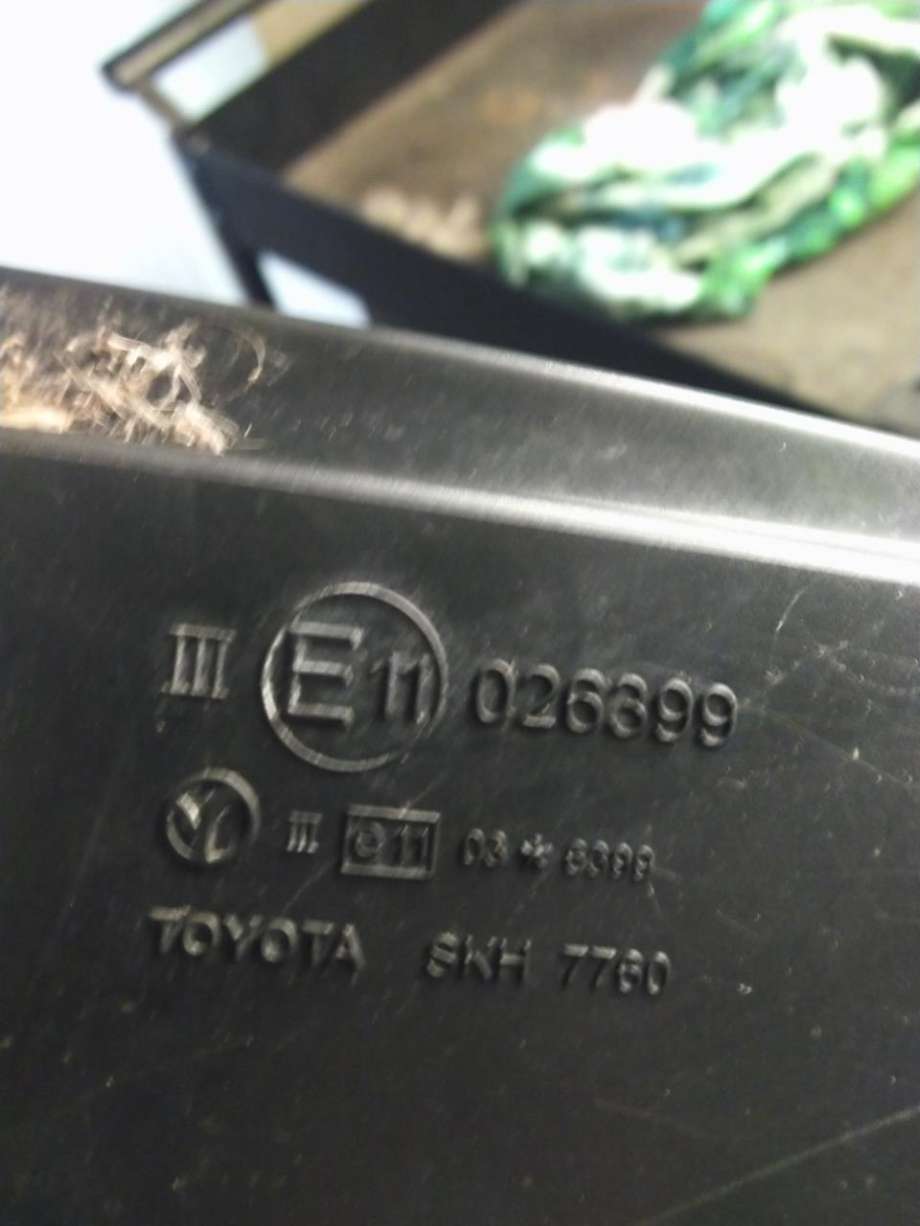 Speil høyre til Toyota Avensis 2009-2015 (Type III, Fase 1)  (8790805410B2|)