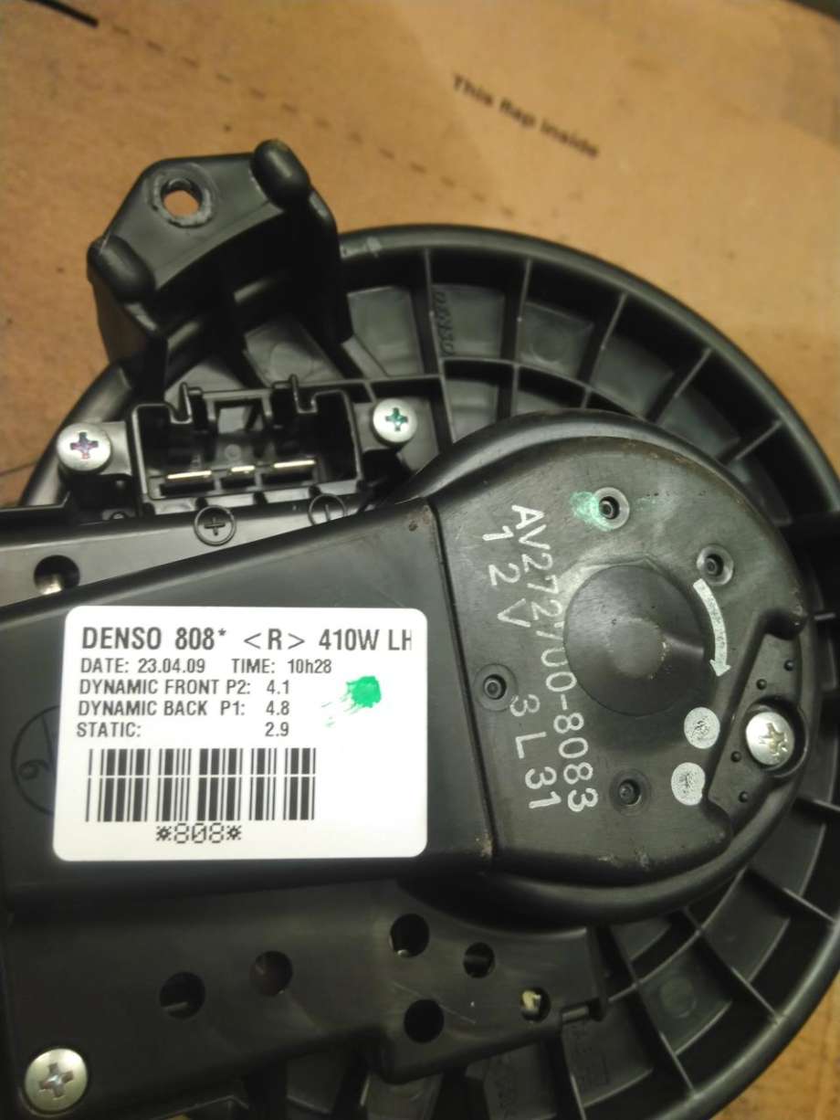 Varmeapparat motor til Toyota Avensis 2009-2015 (Type III, Fase 1) (8710305060|)