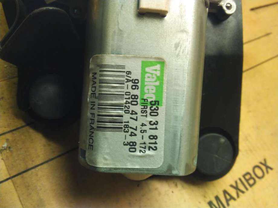 Viskermotor bakrute til Peugeot 3008 2009-2016 (Type I)  (6405 JQ|)
