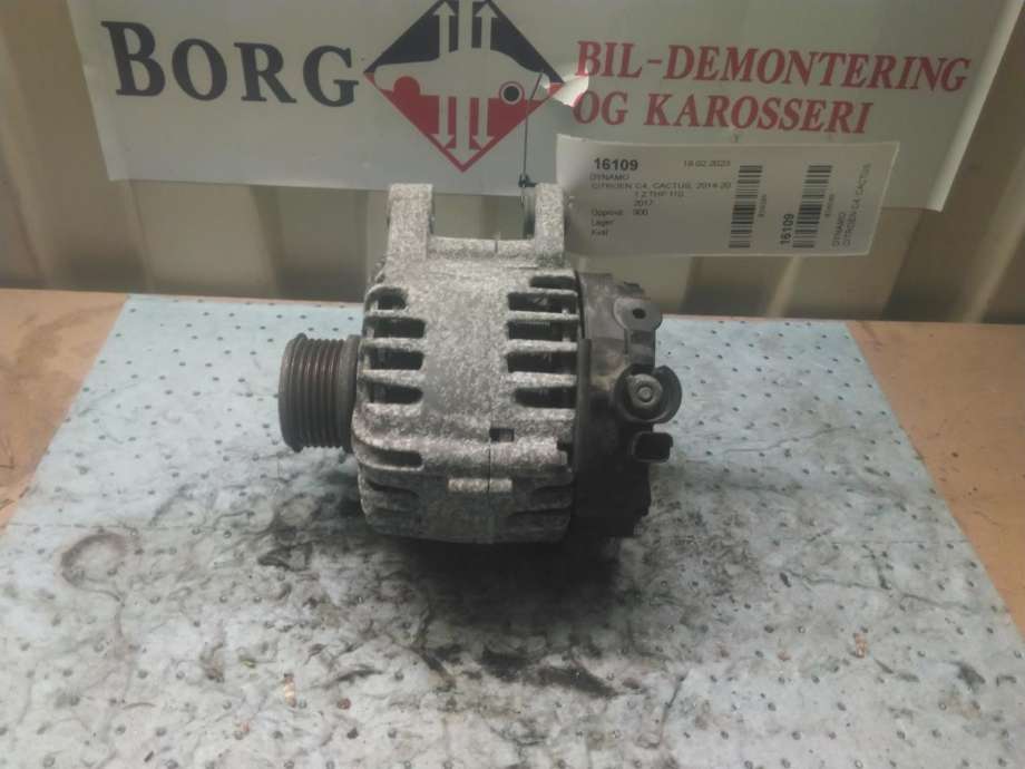 Dynamo til Citroën C4, Cactus, 2014-2017 (Fase 1)  (16 123 800 80)
