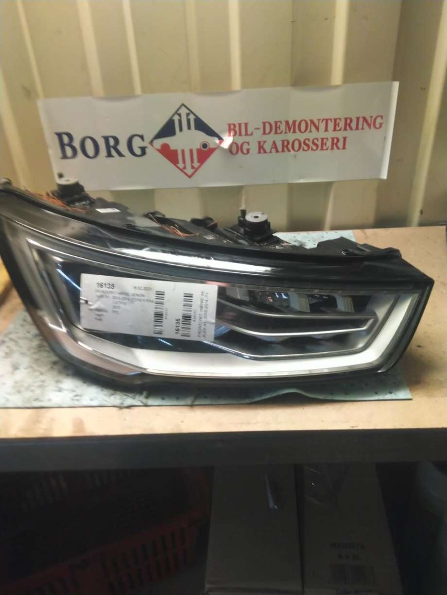 Frontlykt høyre xenon til Audi A1, 2010-2014 (Type I, Fase 1)  (8XA 941 044)