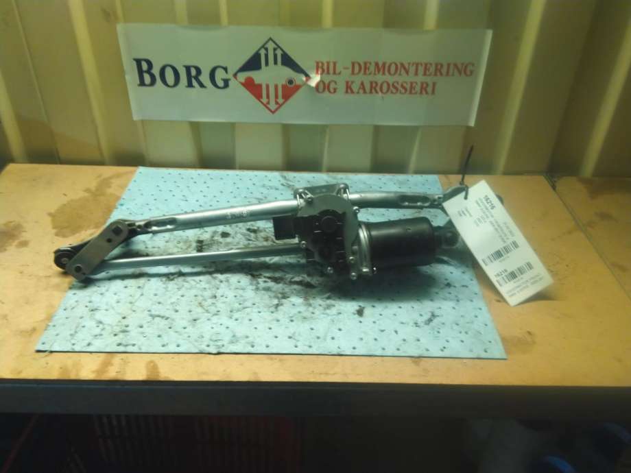 Viskermotor frontrute komplett m/overføring til BMW 3-Serie, 2005-2011 (E90/E91/E92/E93) (E90/E91/E92/E93) (61 61 7 161 711)