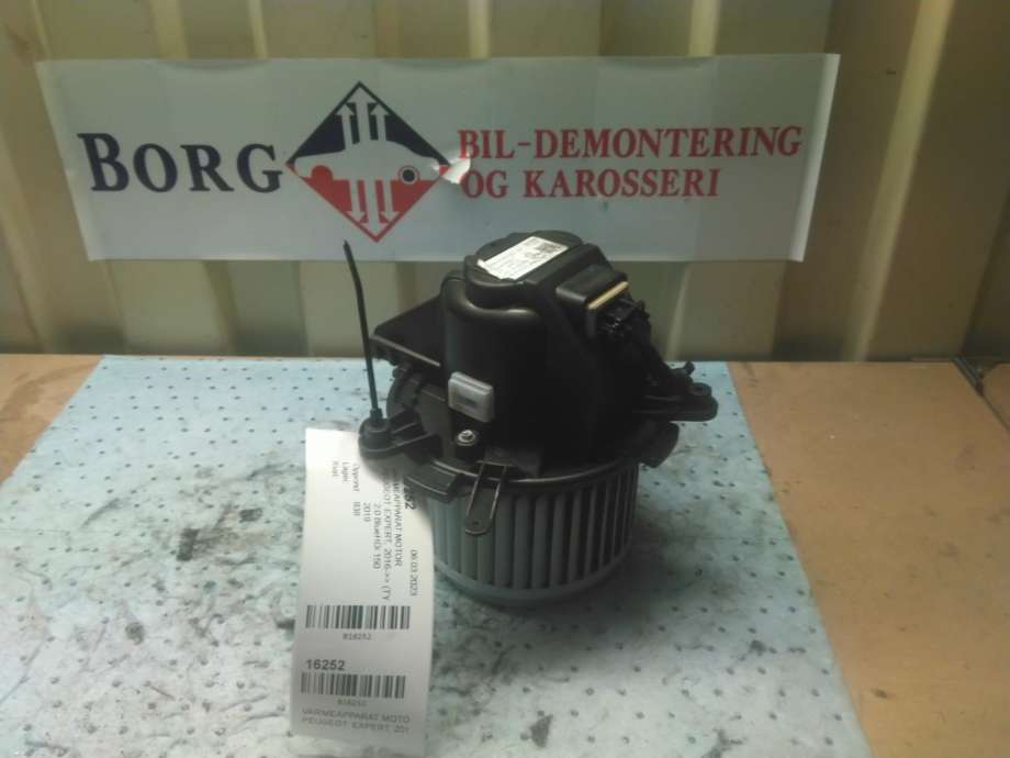 Varmeapparat motor til Peugeot Expert, 2016-->> (Type III)  