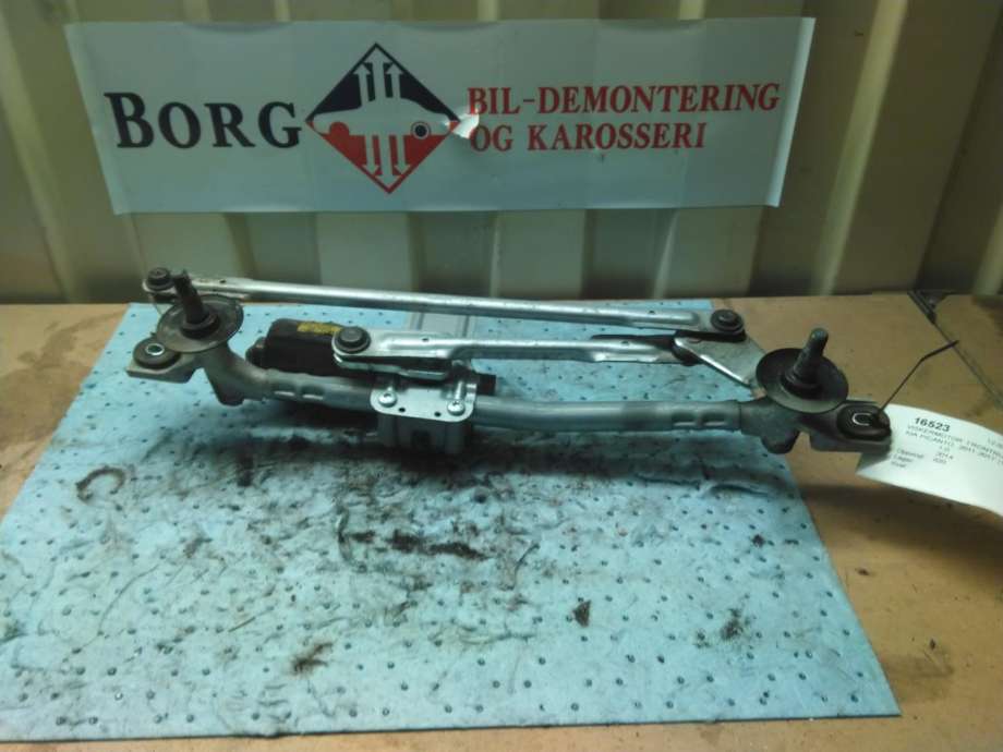 Viskermotor frontrute komplett m/overføring til Kia Picanto, 2011-2017 (Type II)  (98110 1Y000)