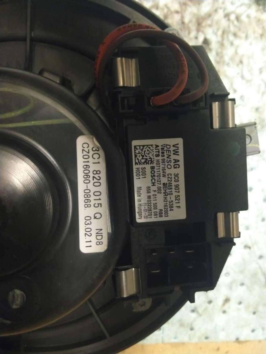 Varmeapparat motor til Škoda Yeti 2009-2013 (Fase 1)  