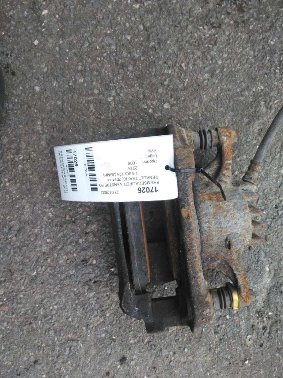 Bremsecaliper venstre foran til Renault Trafic, 2014-->>  