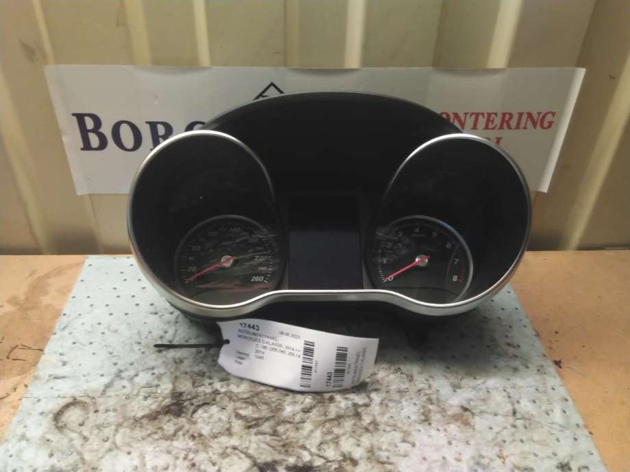 Instrumentpanel til Mercedes C-Klasse, 2014-2018 (Fase 1) (W205) (W205) (A 205 900 99 15)