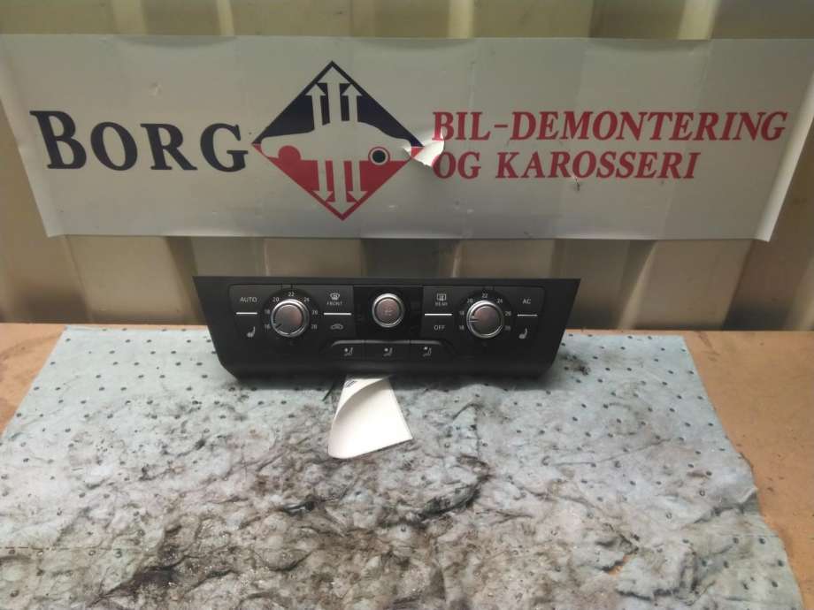 Varmeapparat betjening til Audi A6, 2011-2014 (Type IV, Fase 1) (C7) (C7) (4G0 820 043 H)