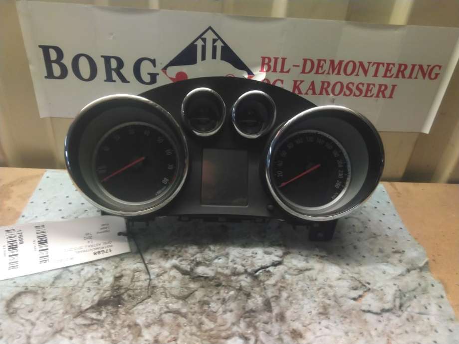 Instrumentpanel til Opel Astra J, 2010-2015  (13374938)