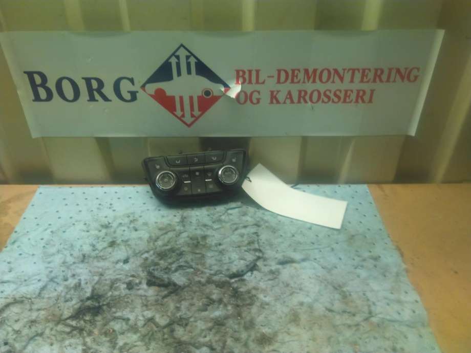 Varmeapparat betjening til Opel Mokka 2012-2016 (Type I, Fase 1) (13429874|)