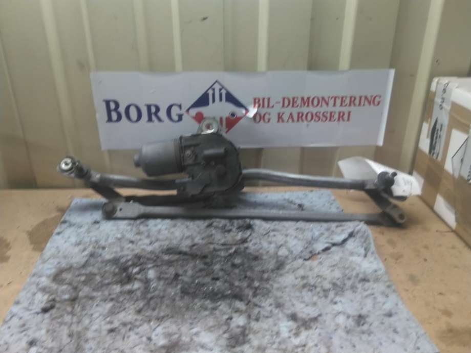 Viskermotor frontrute komplett m/overføring til Audi A6, Allroad, 2008-2011 (Type II, Fase 2) (C6) (C6) (4F1 955 023 K)