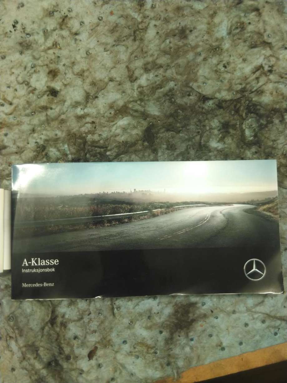 Instruksjonsbok til Mercedes A-Klasse, 2018-->> (W177) (W177) 