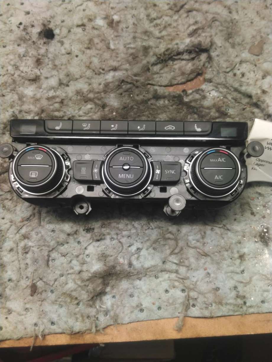 Varmeapparat betjening til VW Tiguan, 2016-2020 (Type II, Fase 1)  