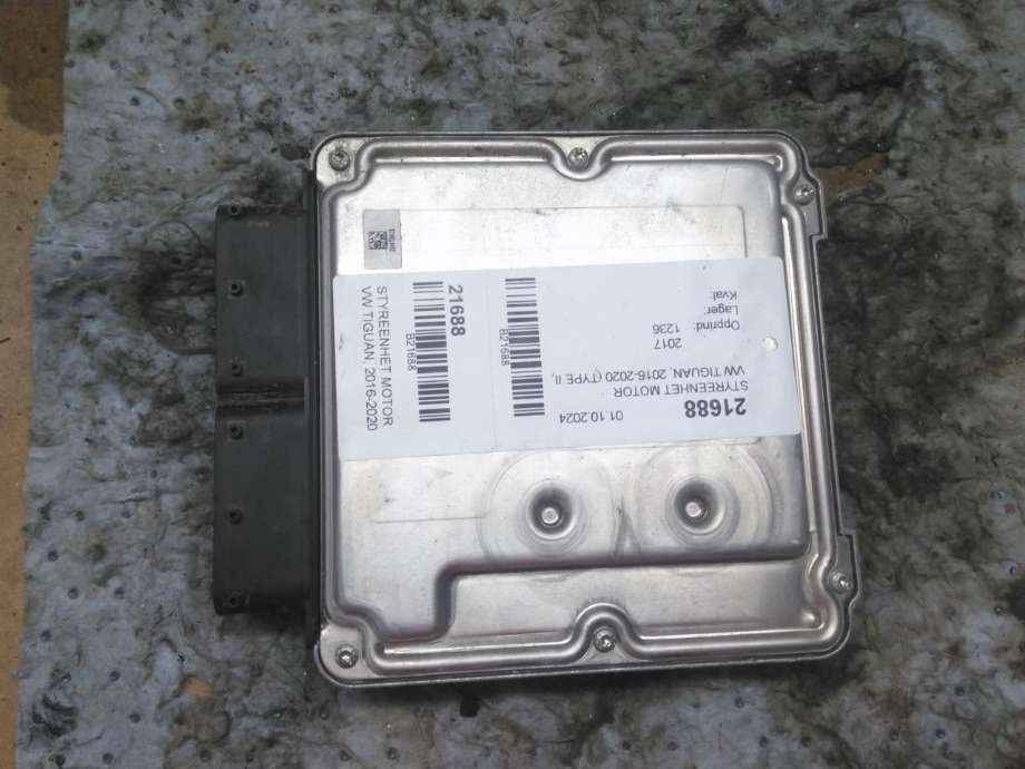 Styreenhet motor til VW Tiguan, 2016-2020 (Type II, Fase 1)  (04L 906 026 EJ)