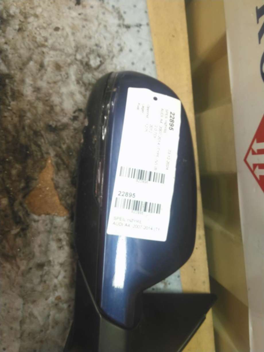 Speil høyre til Audi A4 2007-2014 (Type IV) (B8) (B8) (8K1 857 410 AG|)