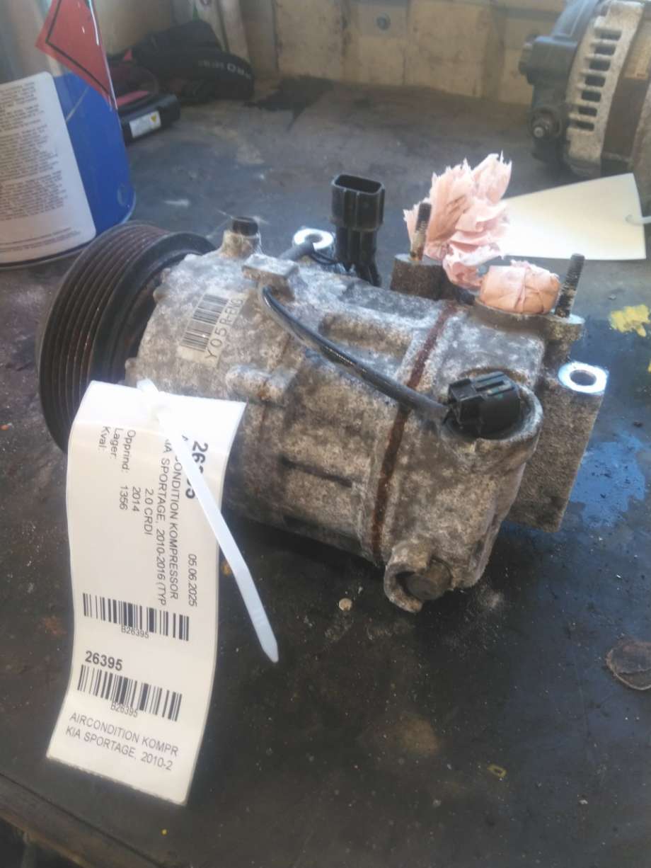 Aircondition kompressor til Kia Sportage, 2010-2016 (Type III)  (97701 2Y050)