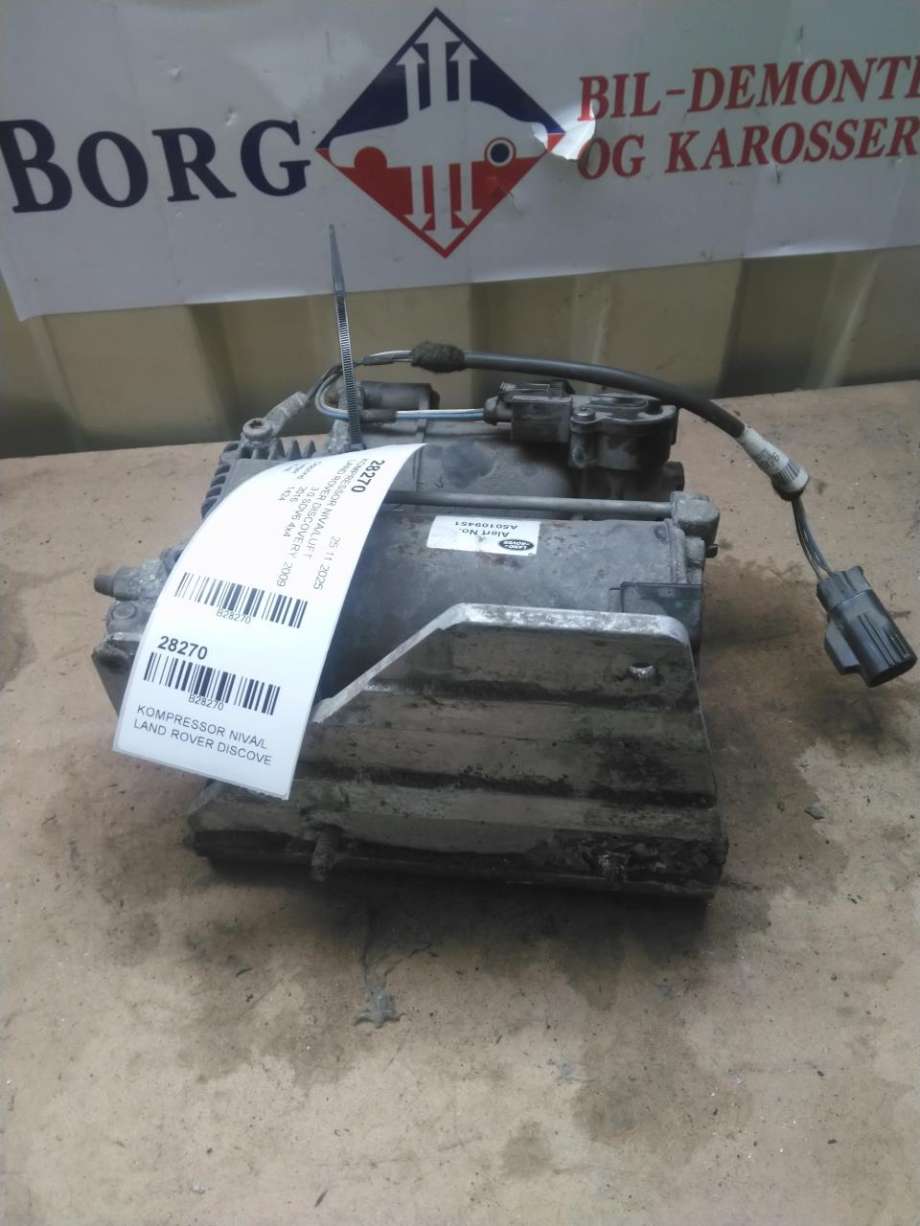 Kompressor nivå/luft til Land Rover Discovery, 2009-2017 (Type IV)  (LR078650)