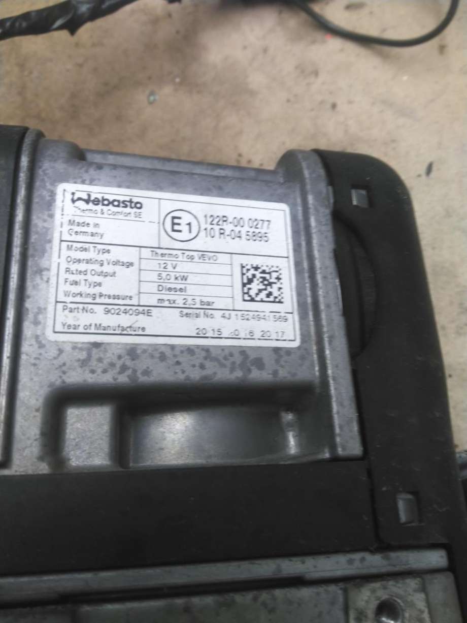 Dieselvarmer til Land Rover Discovery 2009-2017 (Type IV)  (9024094E|LR066870|)