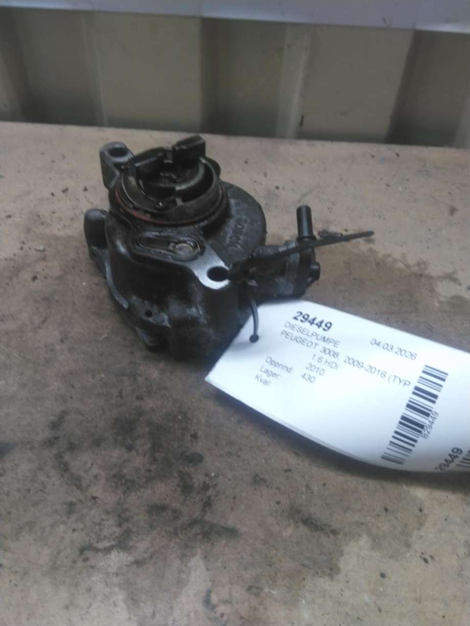 Dieselpumpe til Peugeot 3008, 2009-2016 (Type I)  (1920 RY)