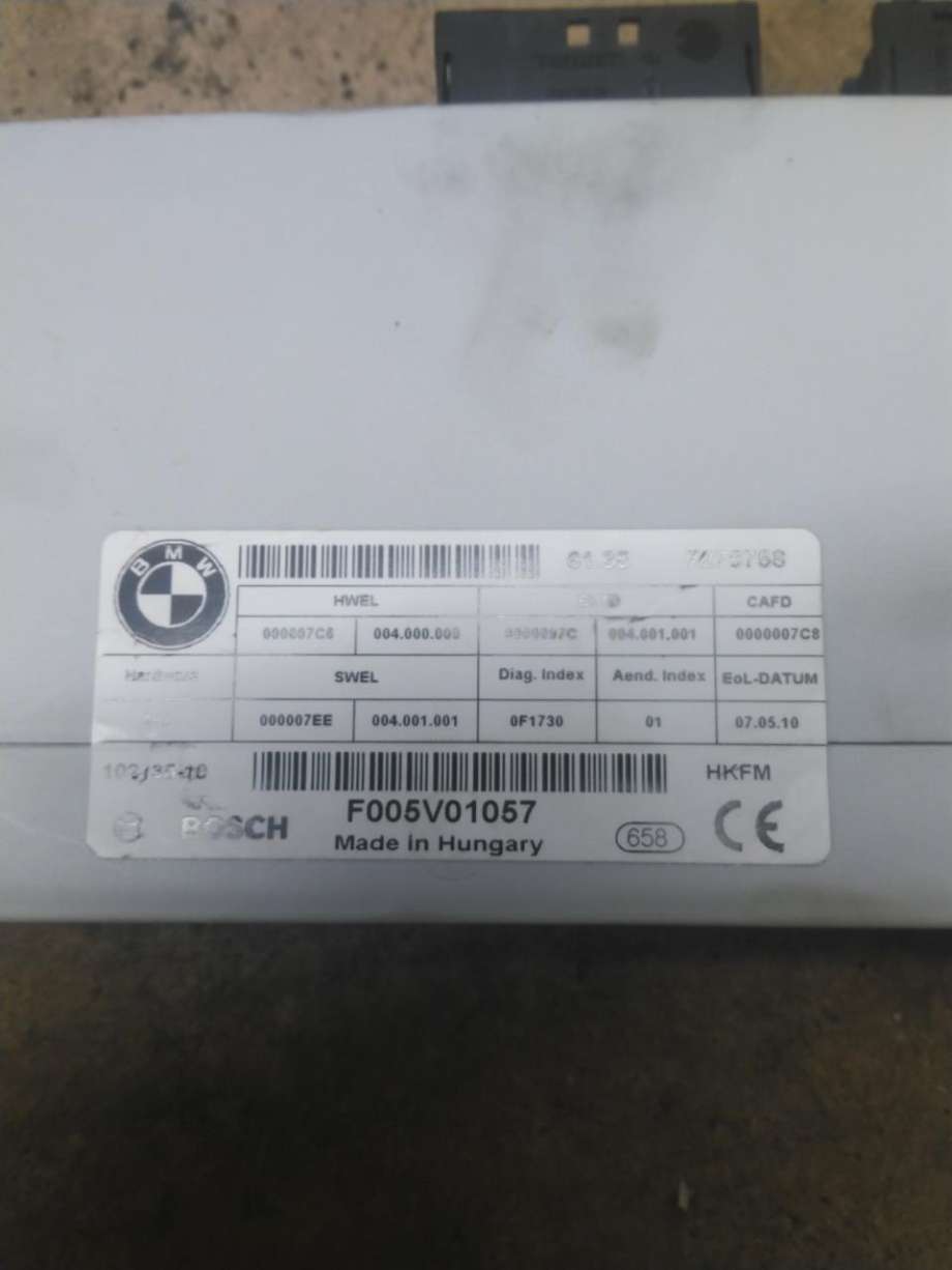 Styreenhet diverse til BMW 5-Serie 2010-2017 (F10/F11) (F10/F11) (61 35 7 365 901|)