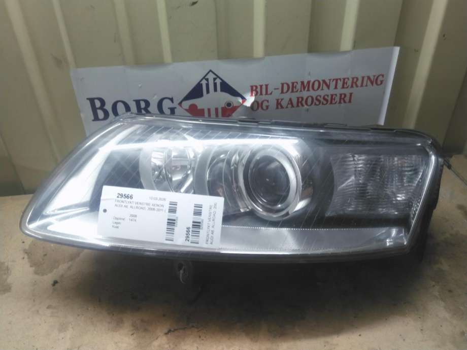 Frontlykt venstre xenon til Audi A6, Allroad 2008-2011 (Type II, Fase 2) (C6) (C6) (4F0 941 029 AK|)