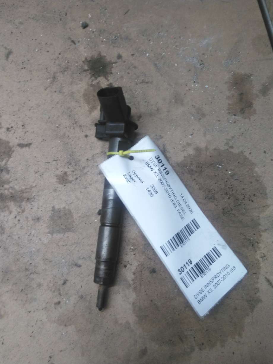 Dyse innsprøyting diesel til BMW X3, 2007-2010 (Fase 2) (E83) (E83) (13 53 7 797 877)