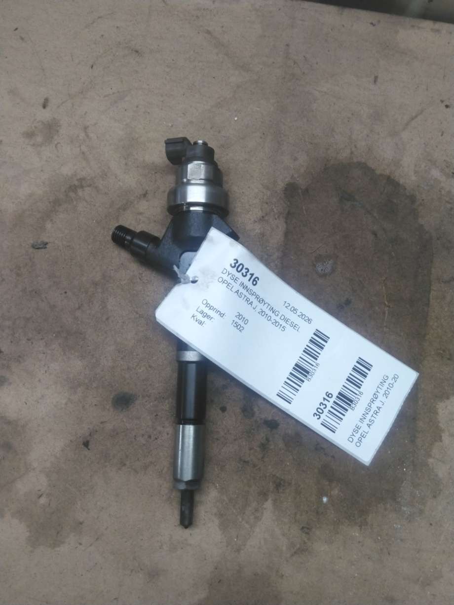 Dyse innsprøyting diesel til Opel Astra J, 2010-2015  (97376270)