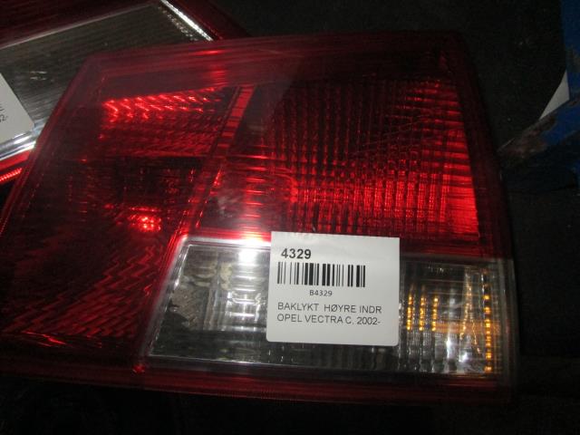 Baklykt høyre indre til Opel Vectra C 2002-2005 (Type I)