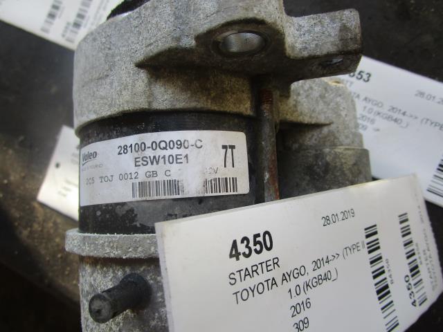 Starter til Toyota Aygo, 2014-->> (Type II)  
