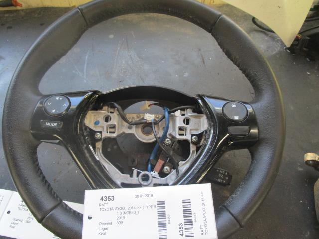 Ratt til Toyota Aygo, 2014-->> (Type II)  