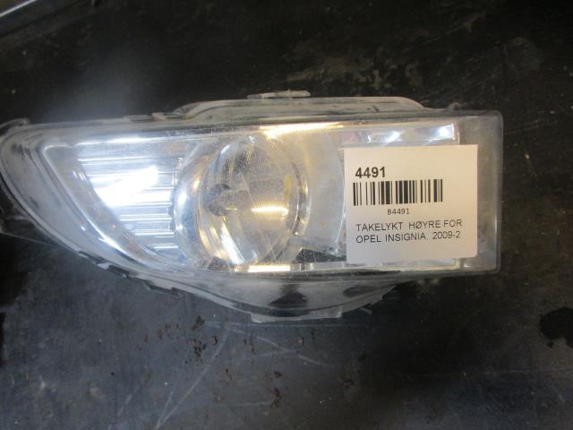 Tåkelykt høyre foran til Opel Insignia A, 2009-2014  