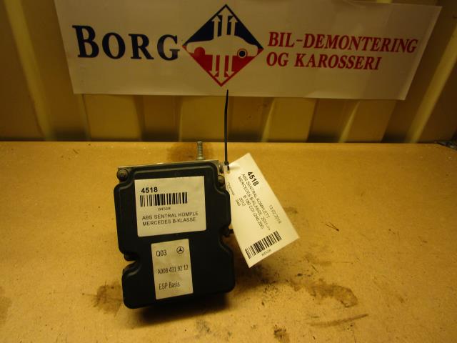 ABS sentral til Mercedes B-Klasse, 2011-2018 (W246) (W246)