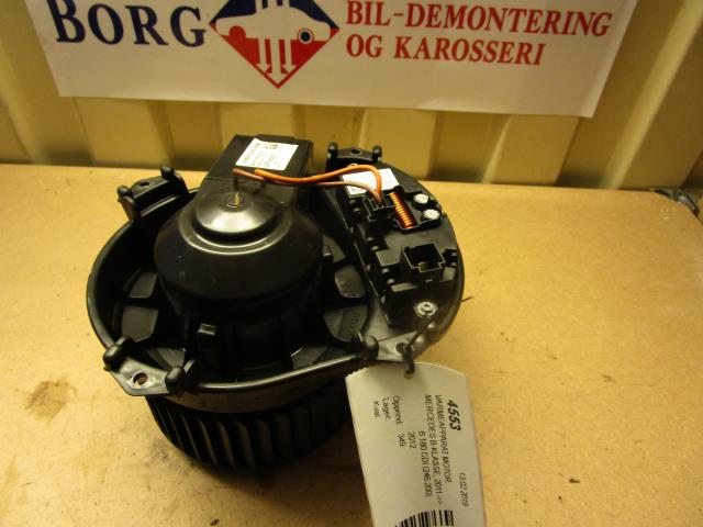 Varmeapparat motor til Mercedes B-Klasse 2011-2018 (W246) (W246)