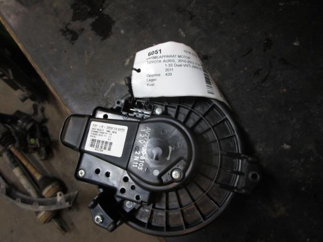 Varmeapparat motor til Toyota Auris, 2010-2012 (Type I, Fase 2)  