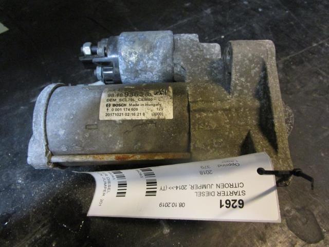 Starter diesel til Citroën Jumper 2014-->> (Type III, Fase 2)