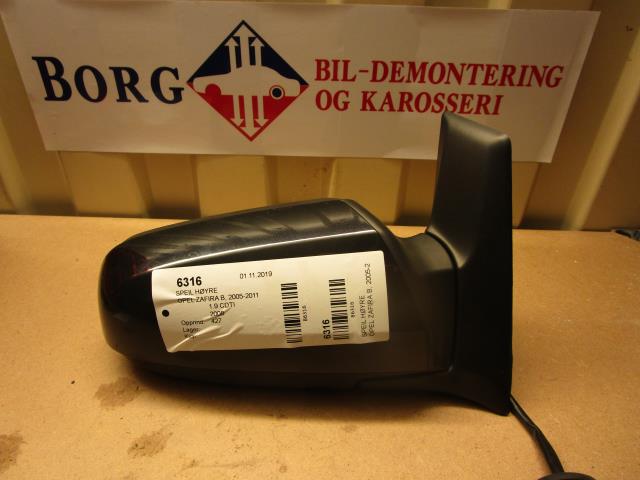 Speil høyre til Opel Zafira B 2005-2011