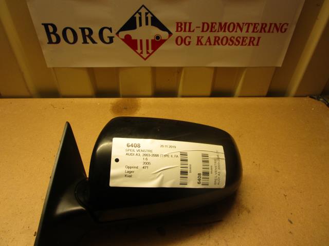Speil venstre til Audi A3 2003-2008 (Type II, Fase 1)