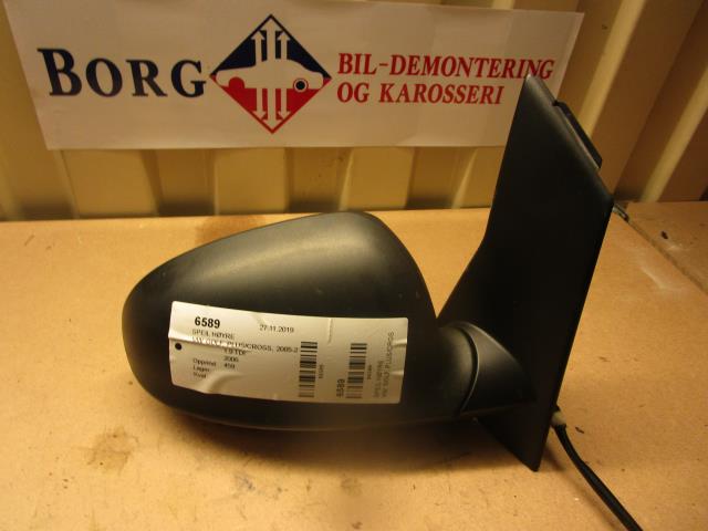 Speil høyre til VW Golf, Plus/Cross, 2005-2009 (Fase 1)  